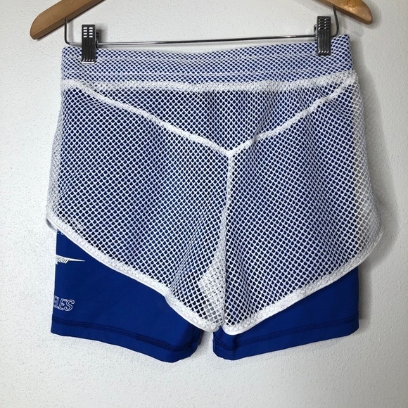 NWT LF The Brand Biker Shorts with Mesh Overlay - Picture 3 of 8